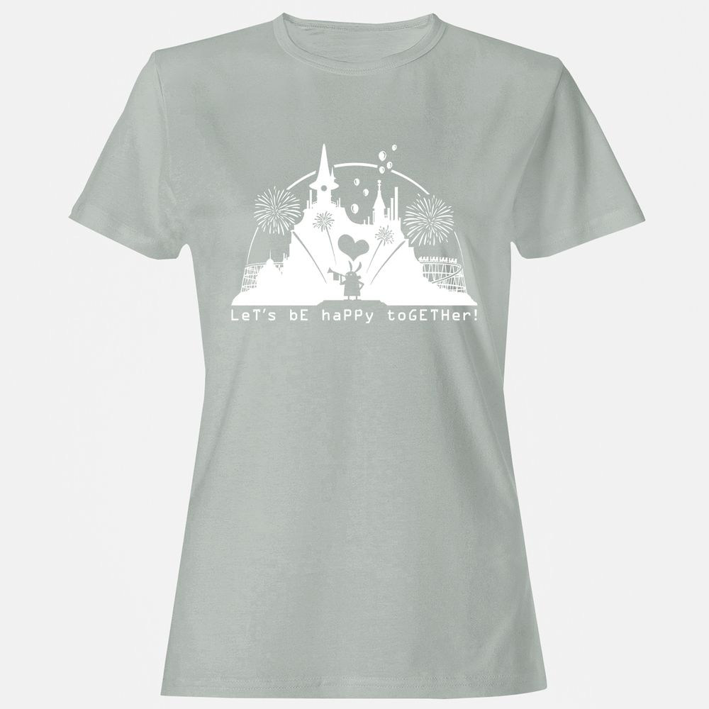 Women's T-Shirt - PYG61ECB - Ash - 2