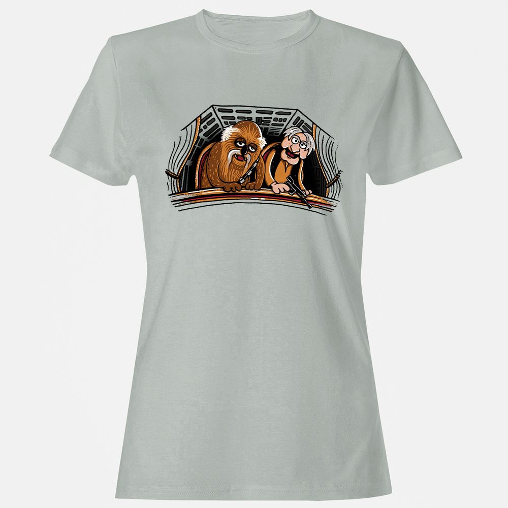 Women's T-Shirt - UCKACMYL - Ash - 2