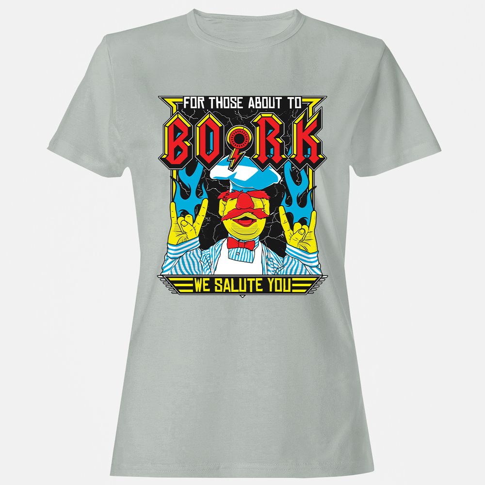 Women's T-Shirt - L7JKVWUH - Ash - 2