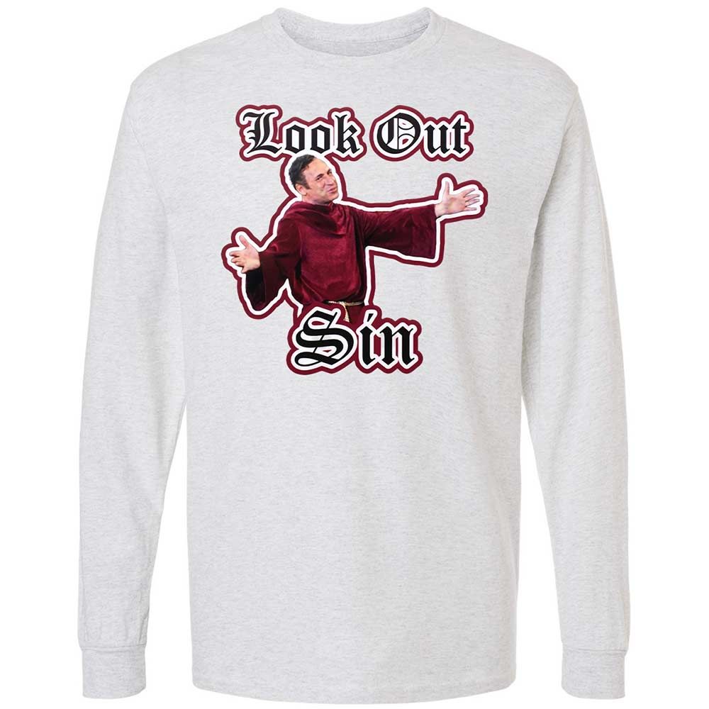 Long Sleeve T-Shirt - PWN31GLK - Ash - 2