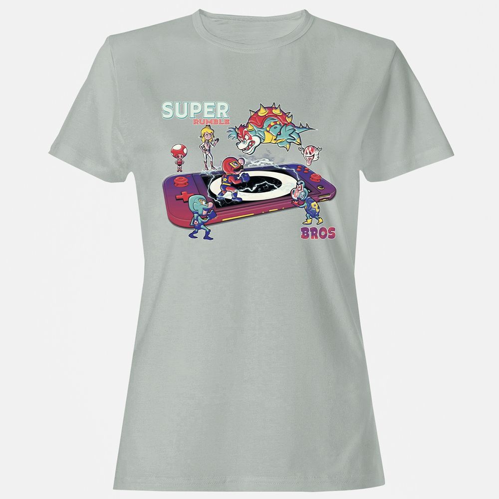 Women's T-Shirt - T7S2XNYS - Ash - 2