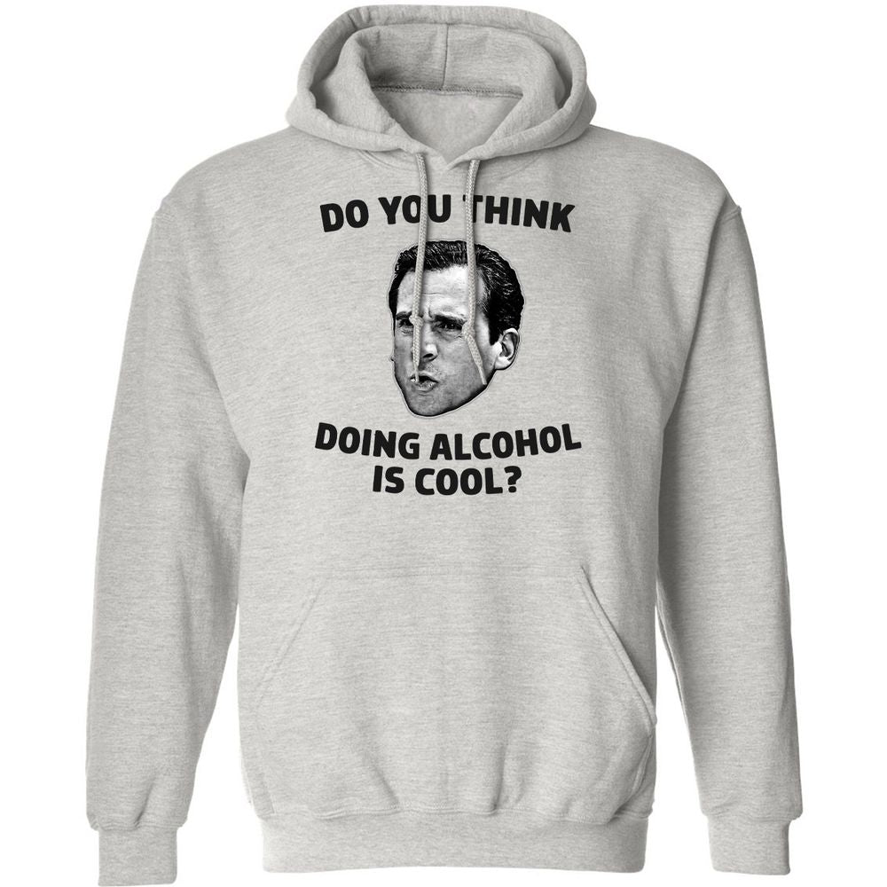 Classic Unisex Hoodie - JE7X86Z3 - Ash - 2