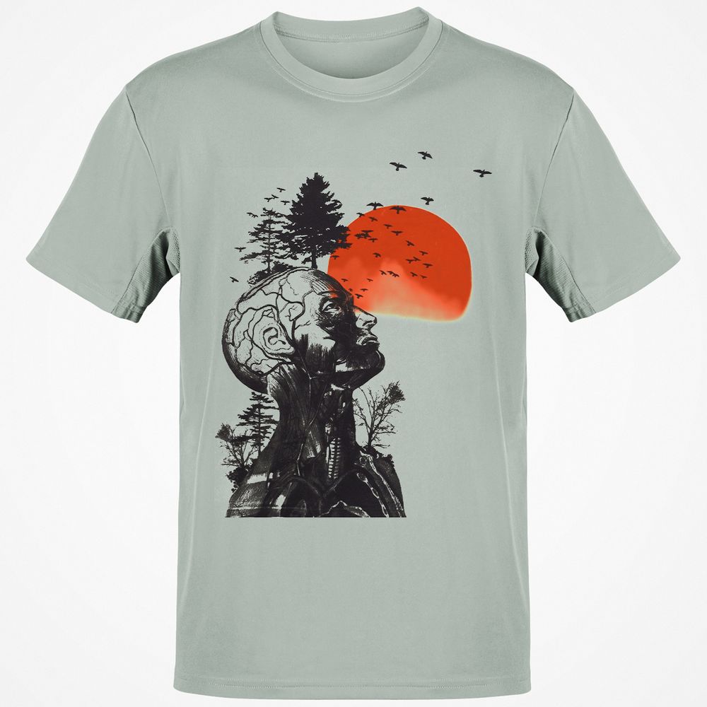 Classic Unisex T-Shirt - WZW1C5GD - Ash - 2