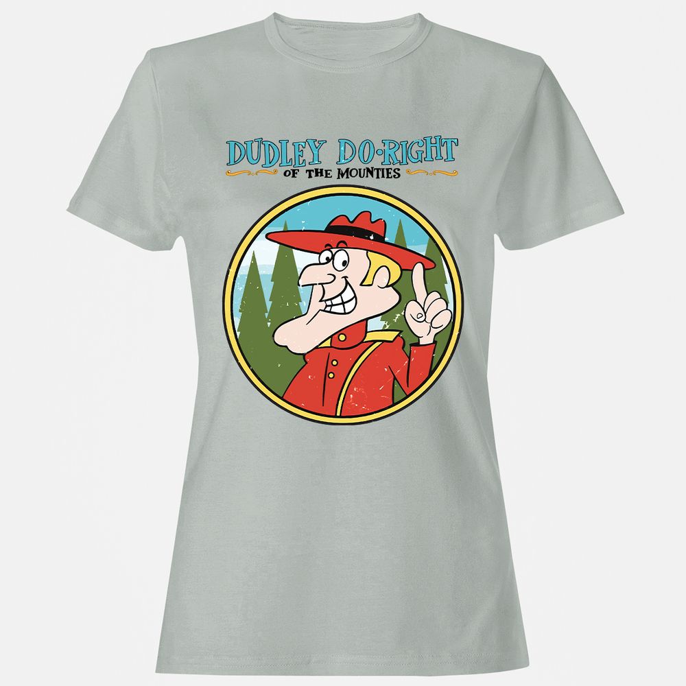 Women's T-Shirt - 7ZEP7UQW - Ash - 2