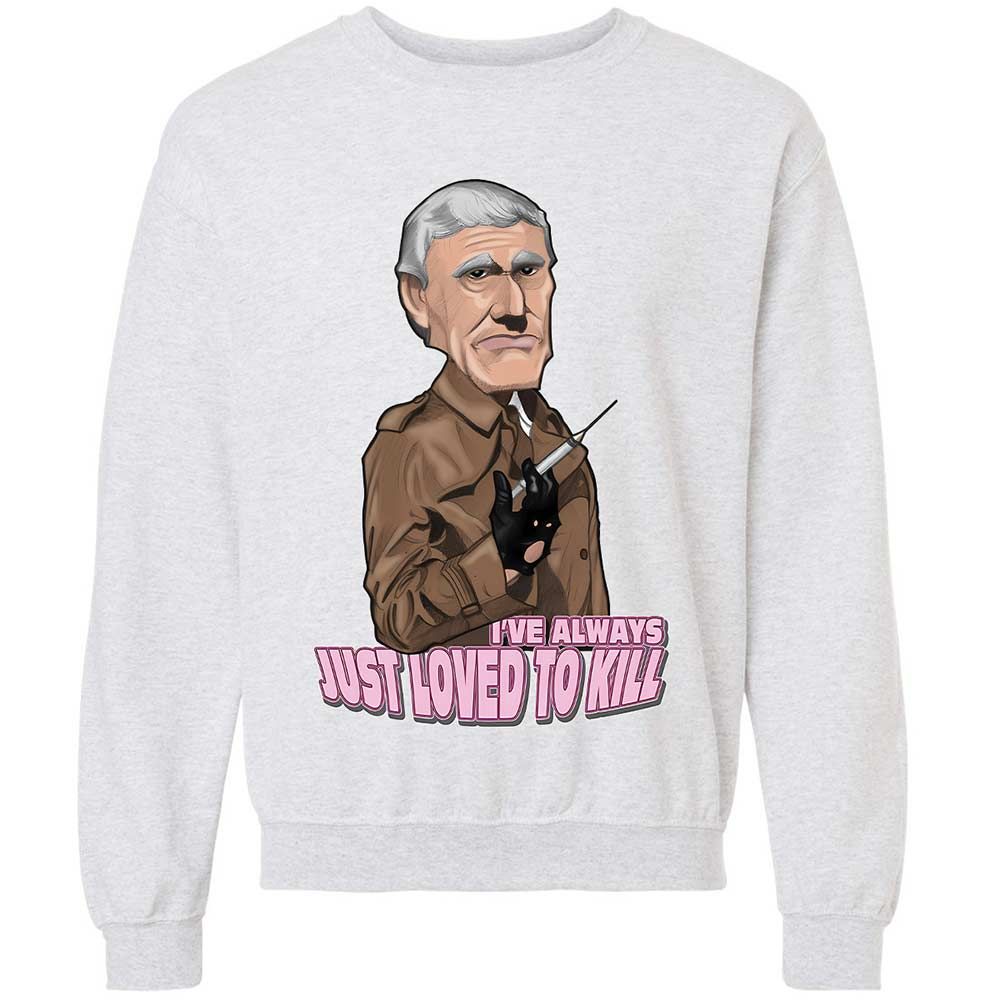 Classic Unisex Sweatshirt - HXZGX7AM - Ash - 2