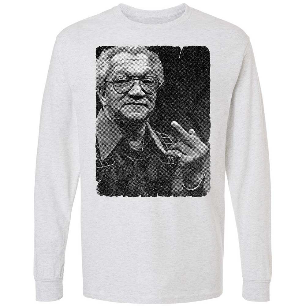 Long Sleeve T-Shirt - Q51ZVUQJ - Ash - 2