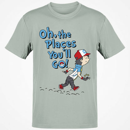 Classic Unisex T-Shirt - M6VLRJBE - Ash - 2