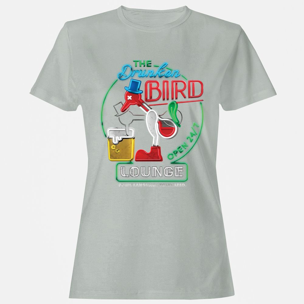 Women's T-Shirt - ZX9Q8BE3 - Ash - 2