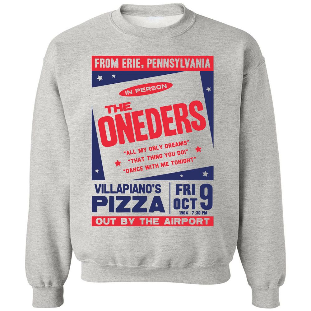 Classic Unisex Sweatshirt - P2R2VAKE - Ash - 2