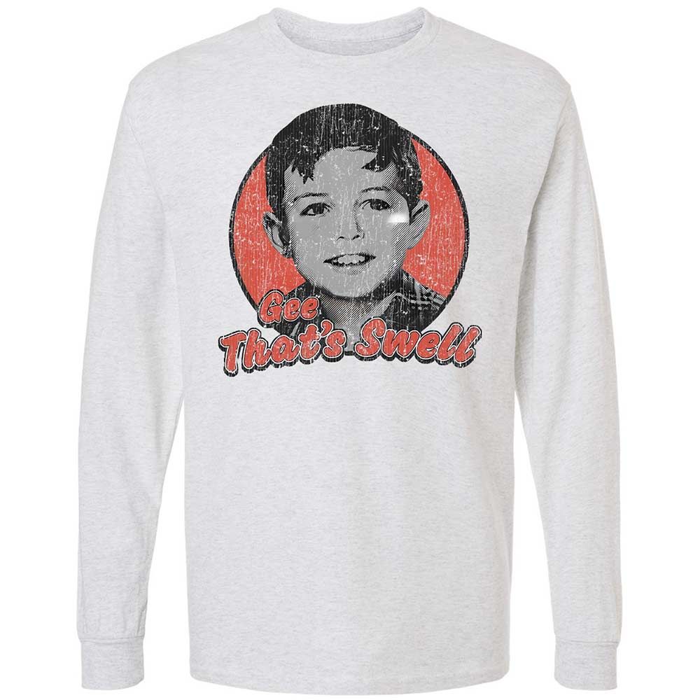 Long Sleeve T-Shirt - 5R5BAMBN - Ash - 2