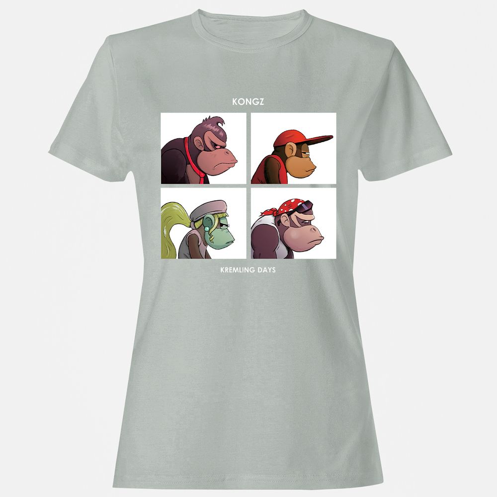 Women's T-Shirt - FEVBYFK2 - Ash - 2