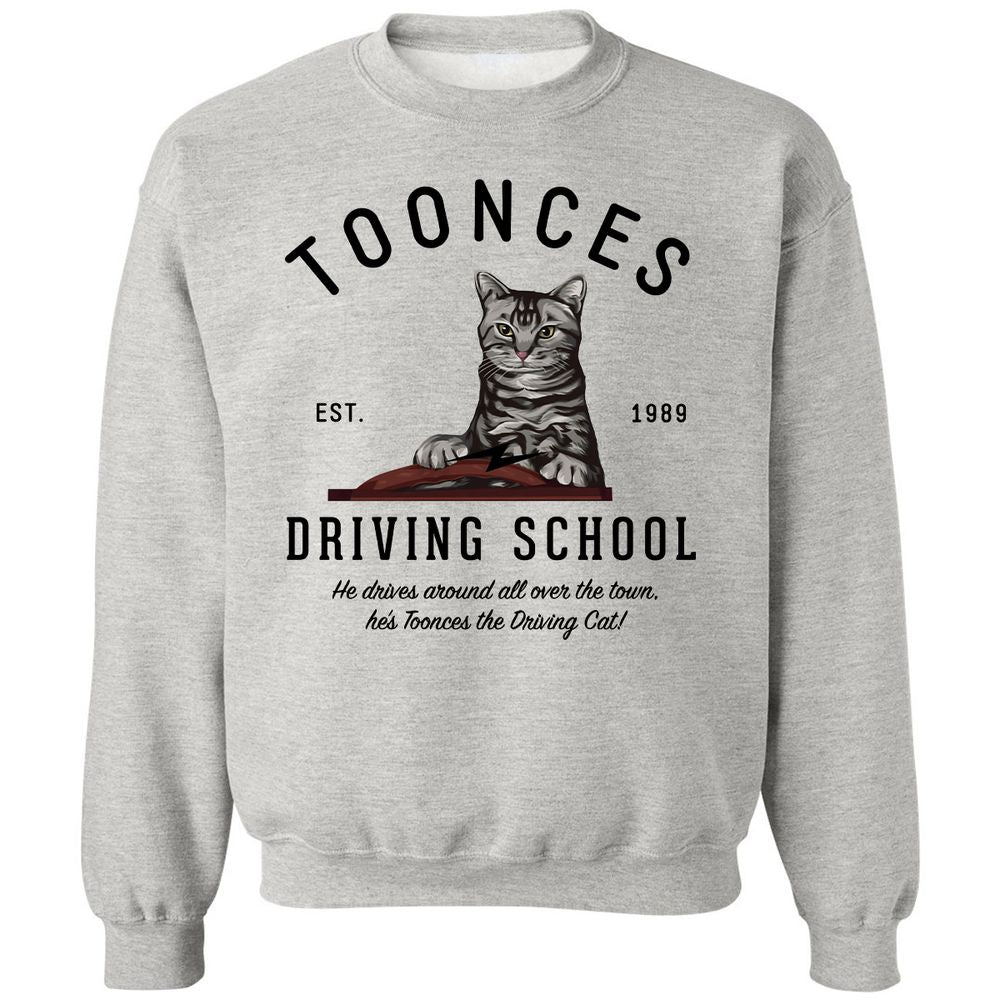 Funny Cat Driving School - Ash - 2