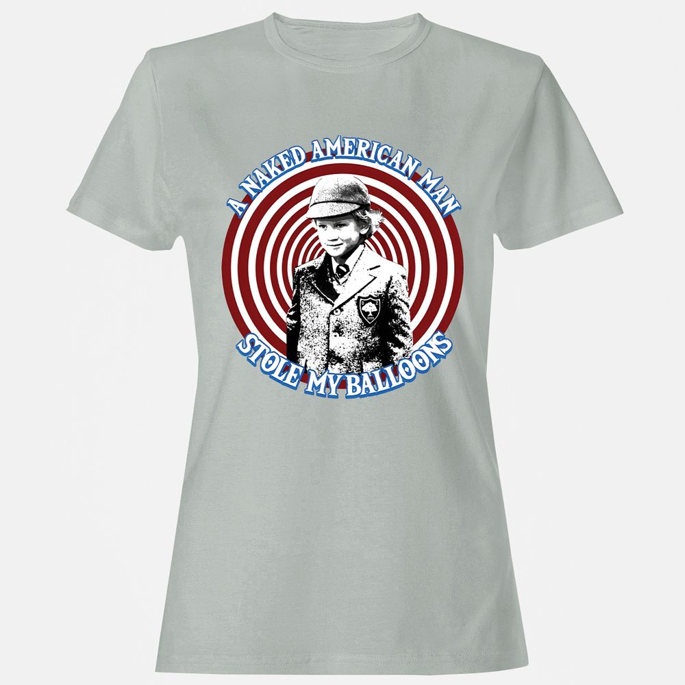 Women's T-Shirt - SJF9LXT8 - Ash - 2