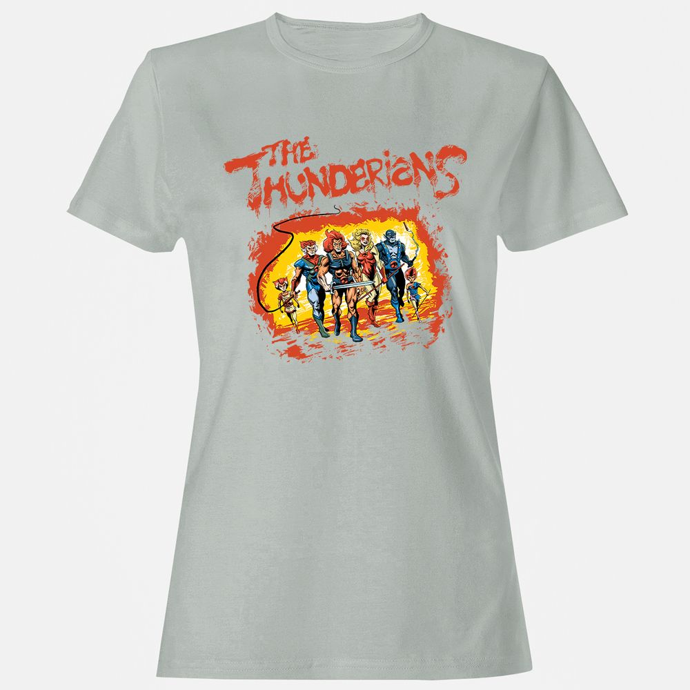 Women's T-Shirt - QMPQXFM8 - Ash - 2