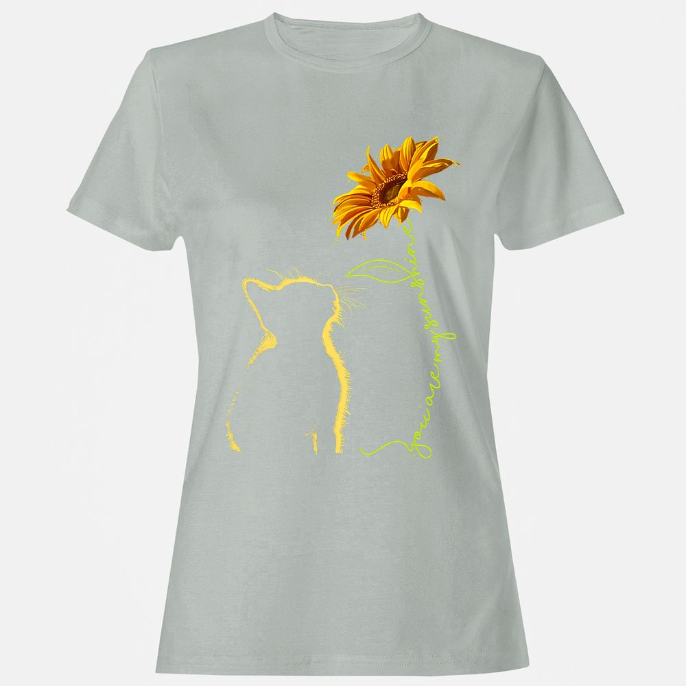Women's T-Shirt - NDN9J6Z7 - Ash - 2
