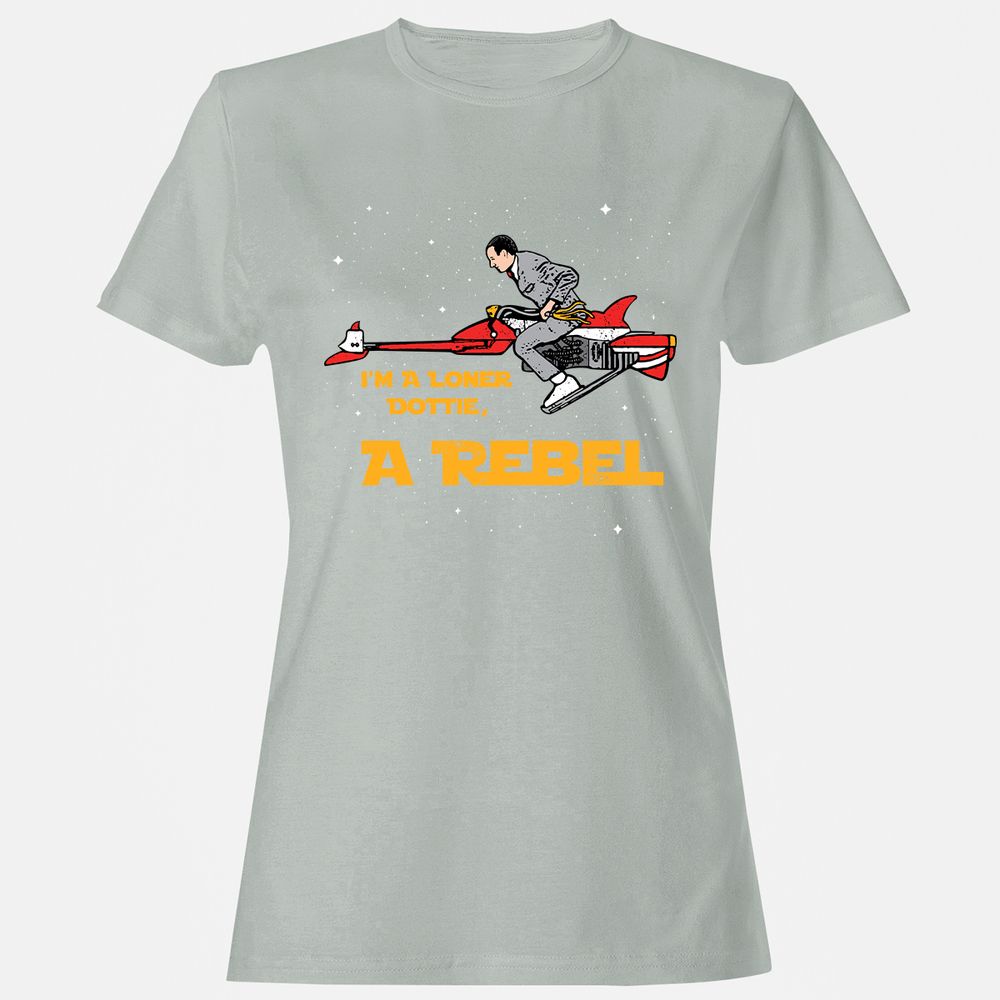 Women's T-Shirt - 8DSFZRDH - Ash - 2