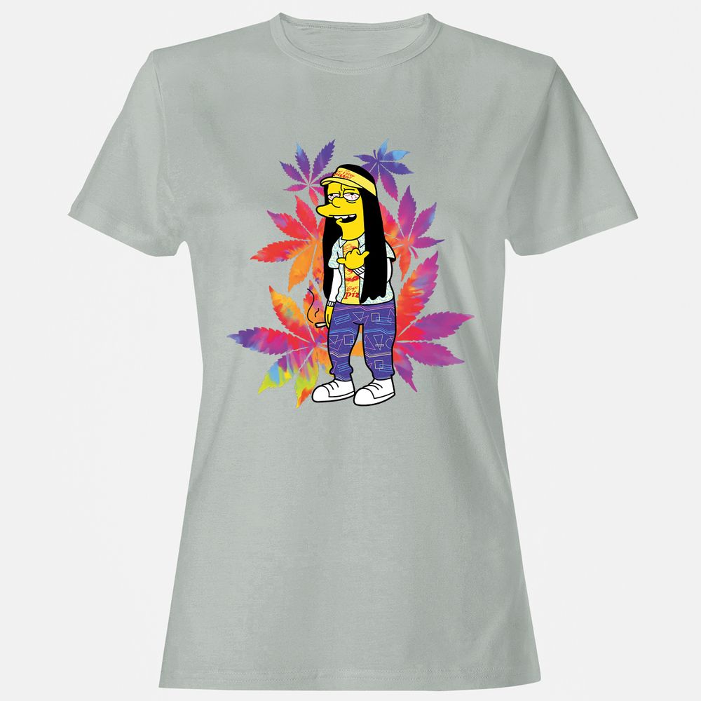 Women's T-Shirt - P662U1PY - Ash - 2
