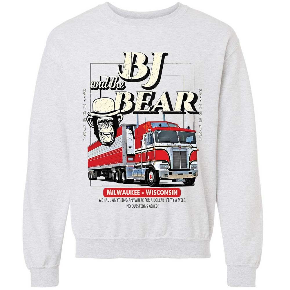Classic Unisex Sweatshirt - BJEH7UV8 - Ash - 2