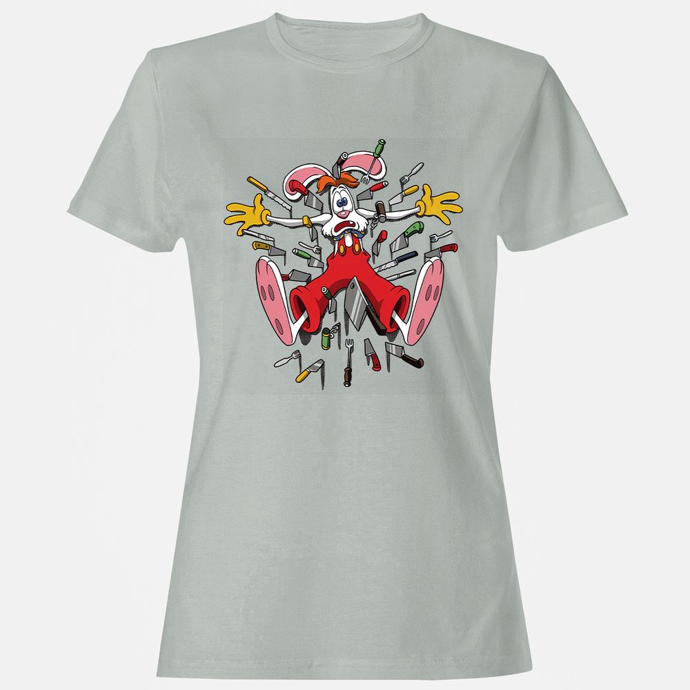 Women's T-Shirt - YW8VSHJB - Ash - 2