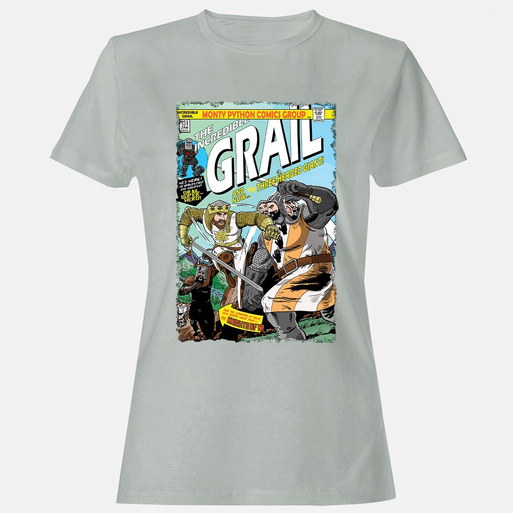 Women's T-Shirt - GG4Z8CJC - Ash - 2