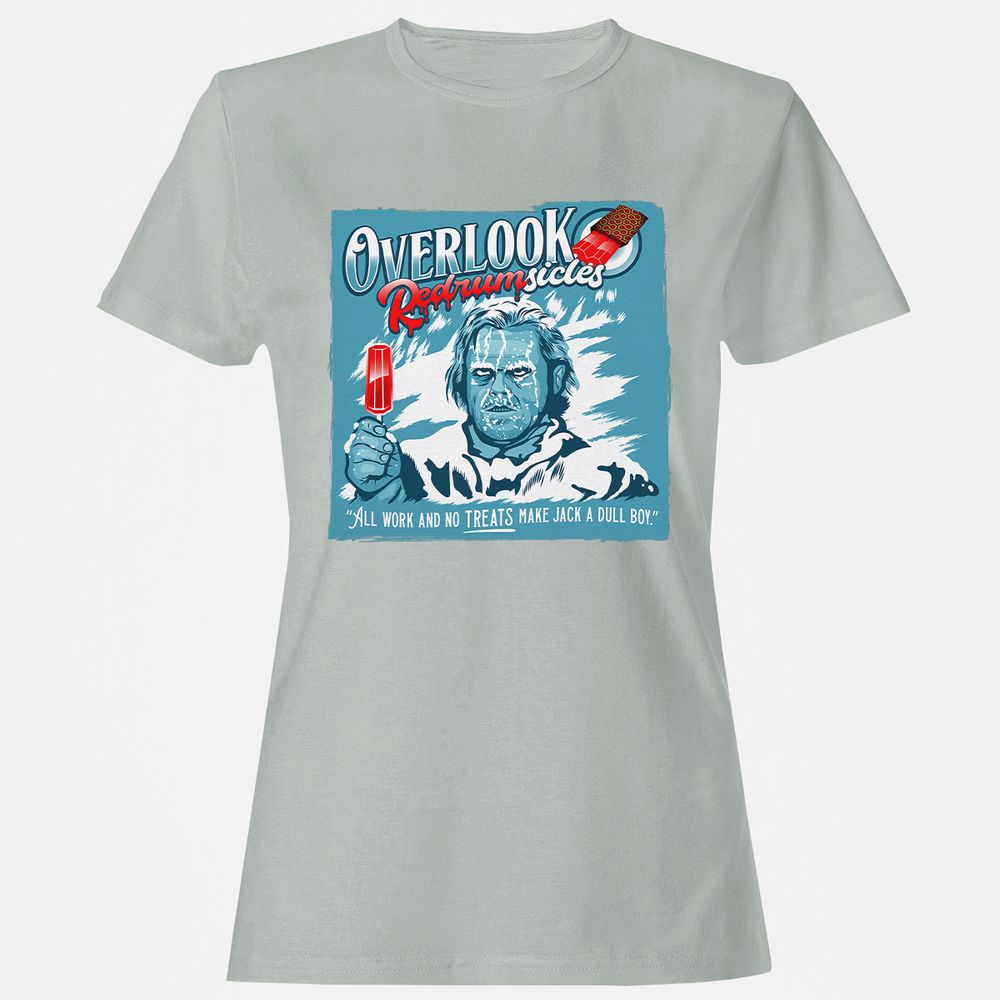 Women's T-Shirt - HZZSJ6LD - Ash - 2