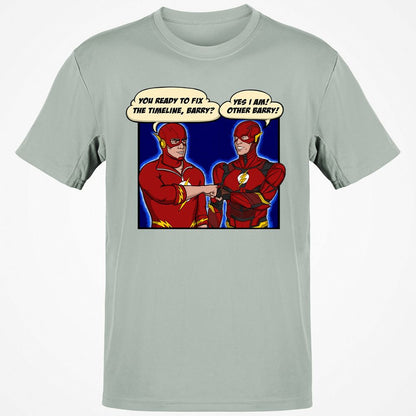 Classic Unisex T-Shirt - 66P8U5HP - Ash - 2