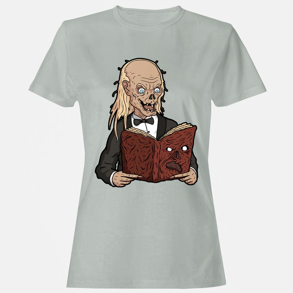 Women's T-Shirt - HY6Q1Z39 - Ash - 2