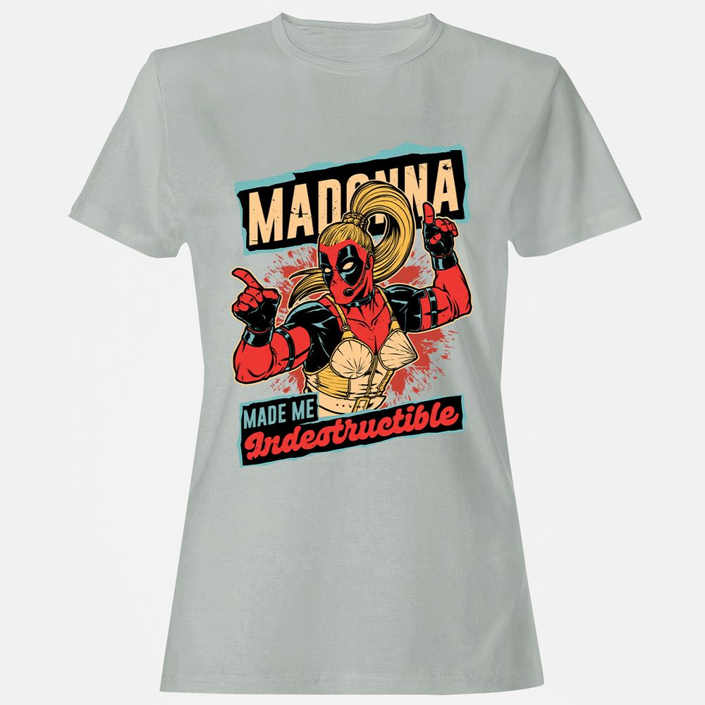 Women's T-Shirt - 9BJSC8AF - Ash - 2