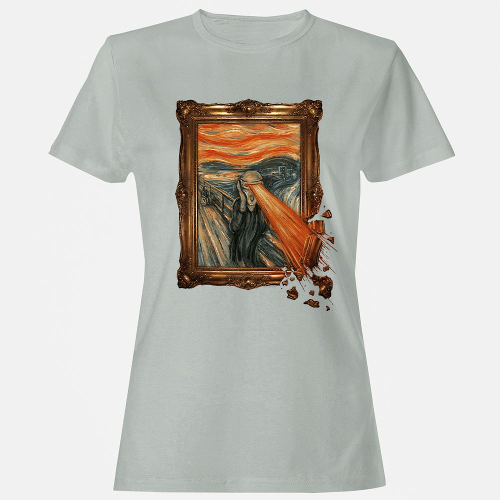 Women's T-Shirt - BBTLX6FY - Ash - 2