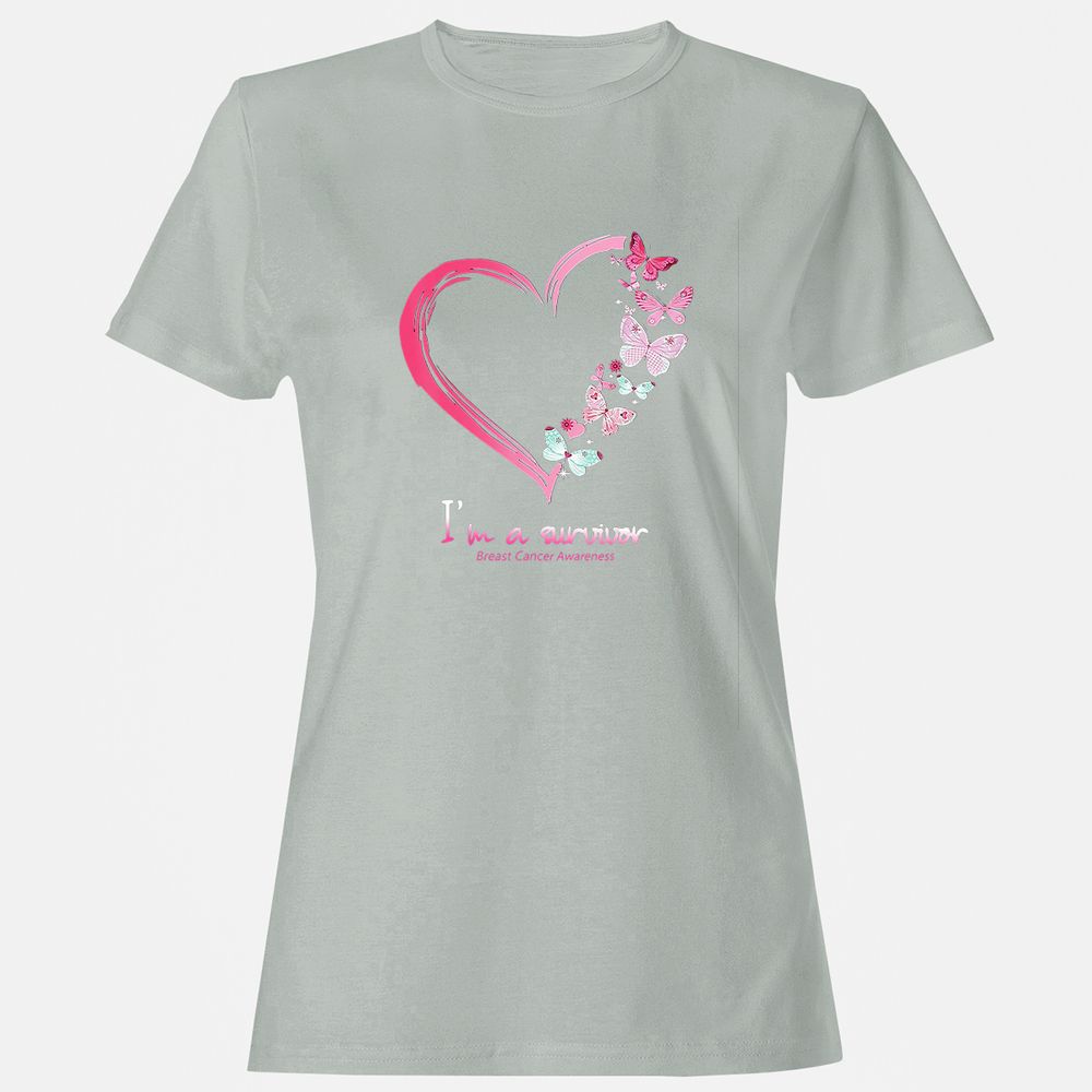 Women's T-Shirt - WX1UMNUA - Ash - 2