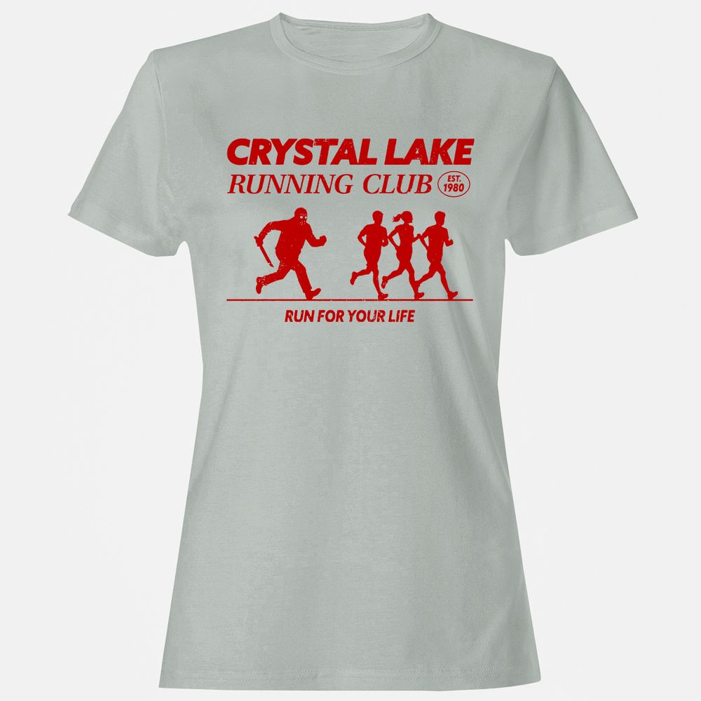 Women's T-Shirt - 4K6D5V9Z - Ash - 2