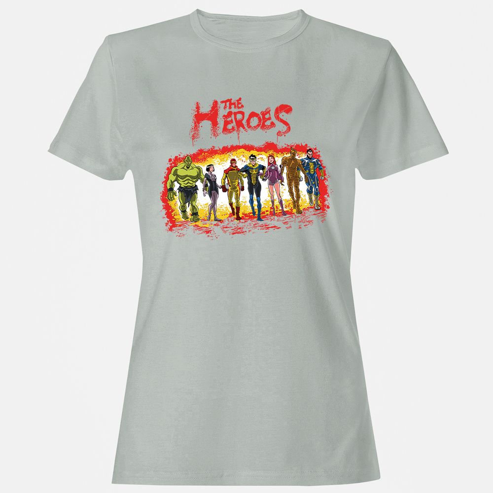 Women's T-Shirt - W5HHP1VY - Ash - 2