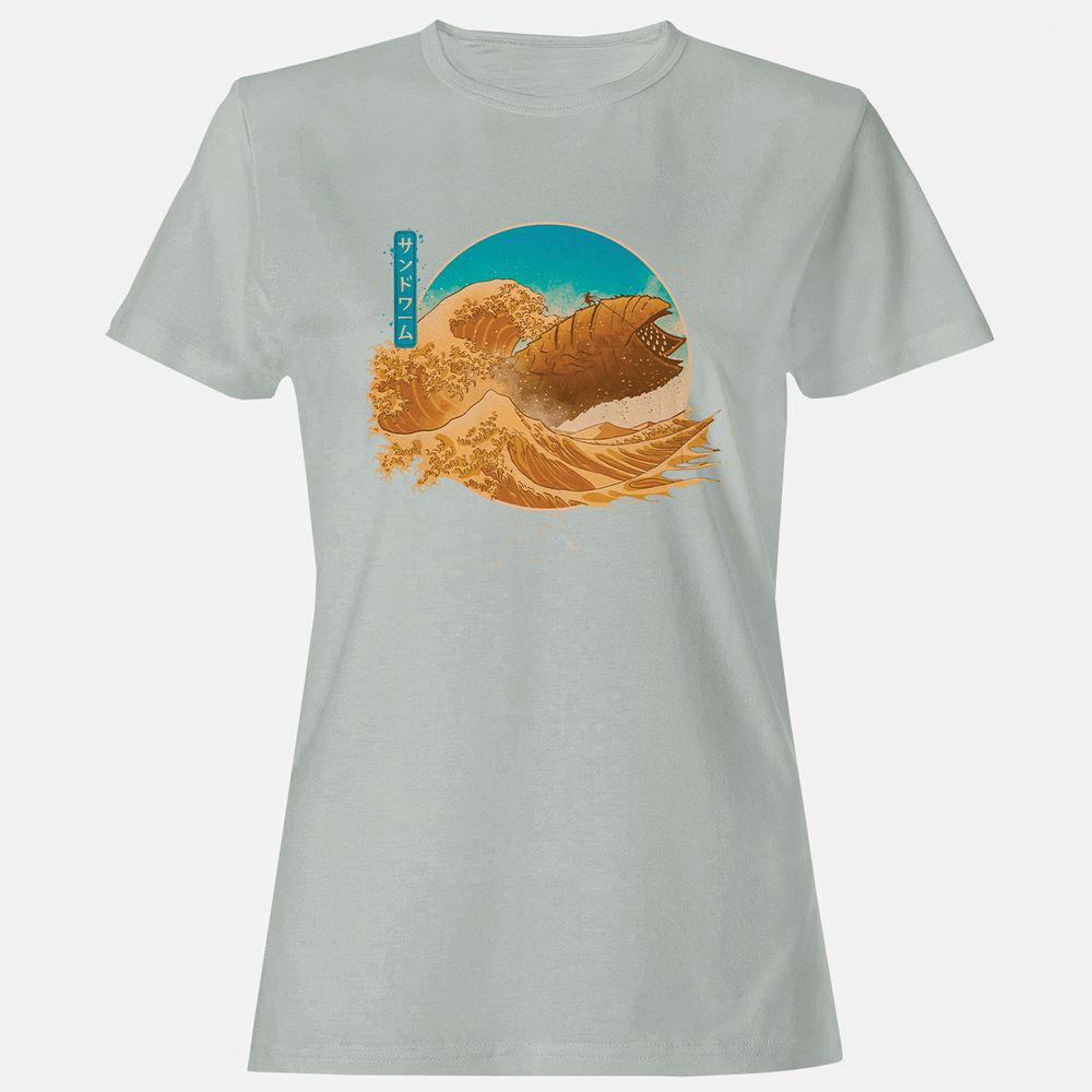 Women's T-Shirt - 86KWNFHT - Ash - 2