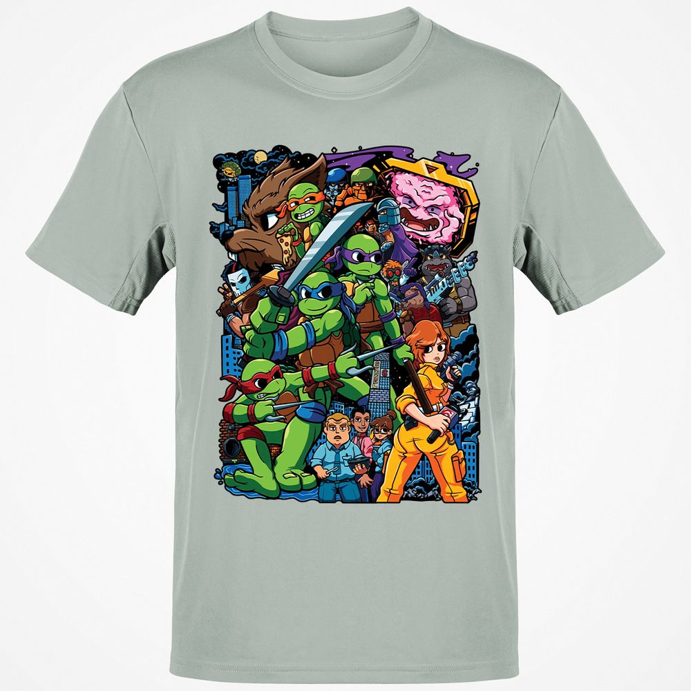 Classic Unisex T-Shirt - HUMQPNWC - Ash - 2