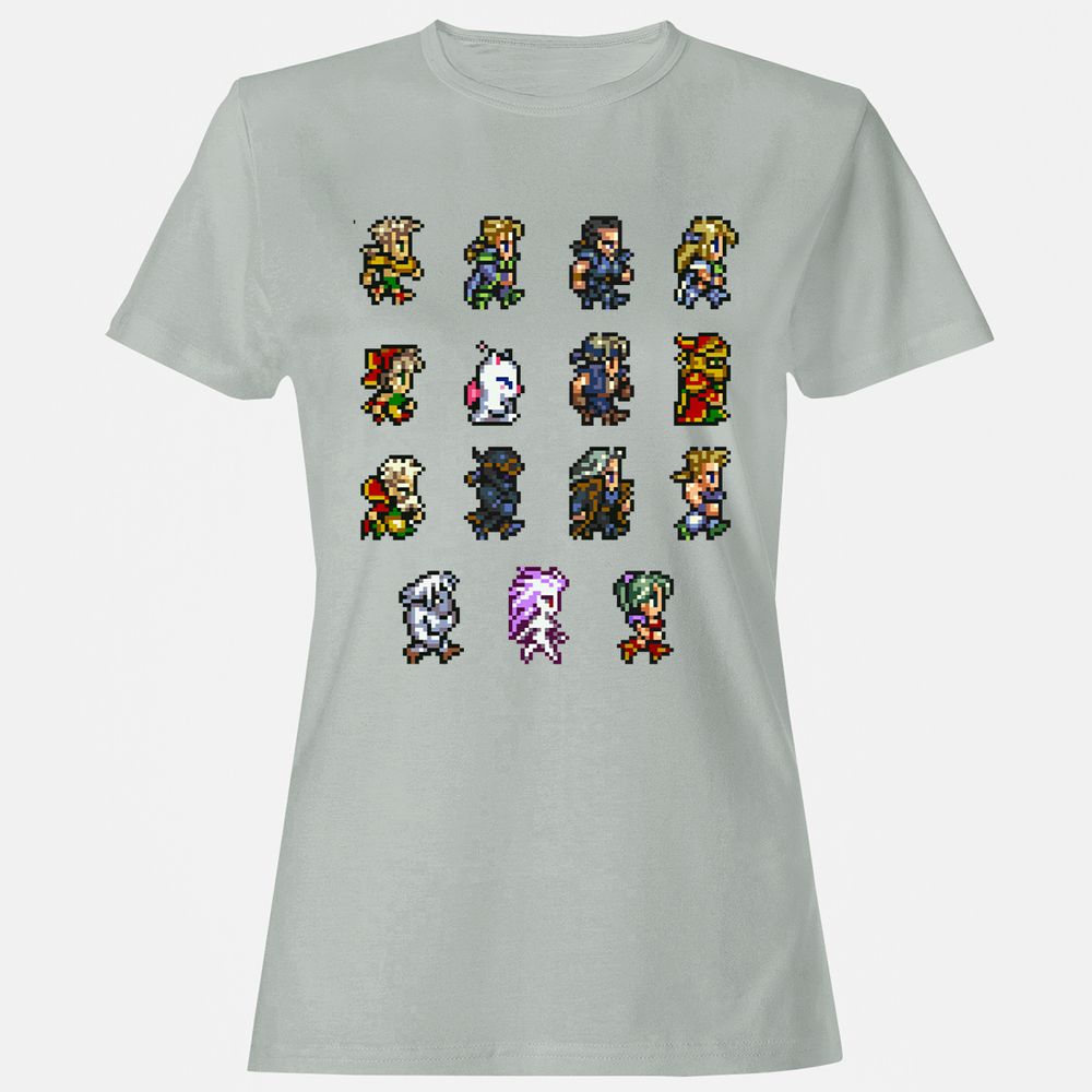 Women's T-Shirt - 9W34E6YA - Ash - 2