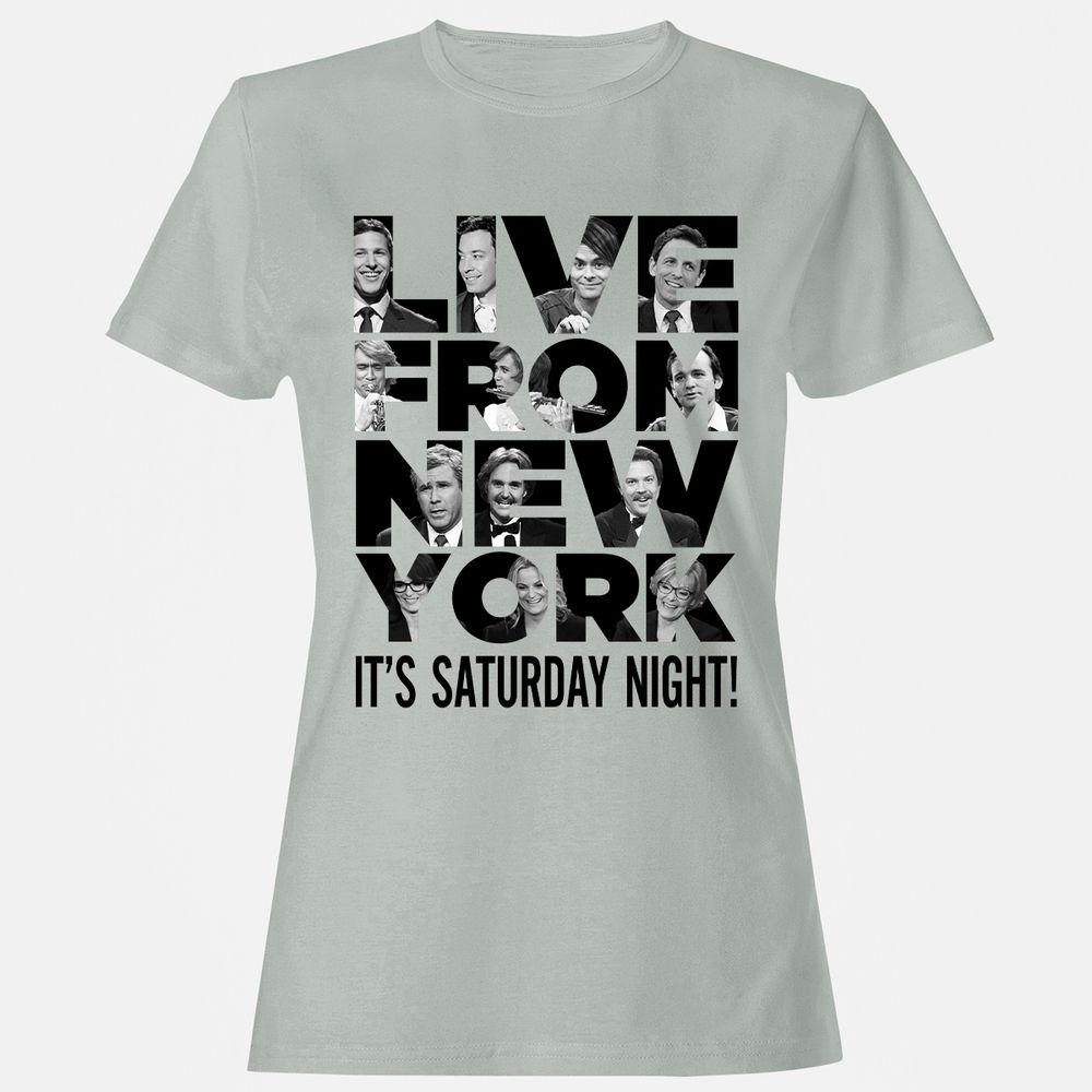 Women's T-Shirt - M8BLZQ5Q - Ash - 2