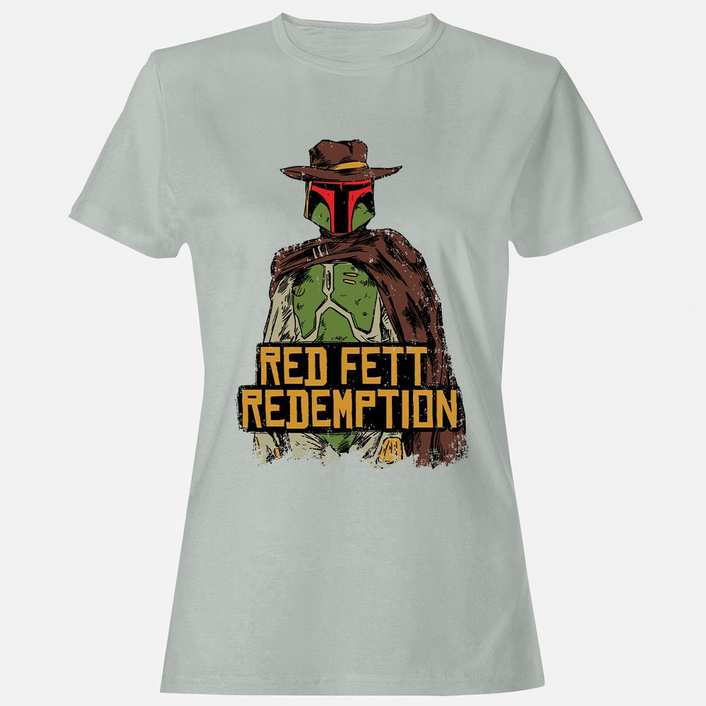 Women's T-Shirt - Q36USWCX - Ash - 2