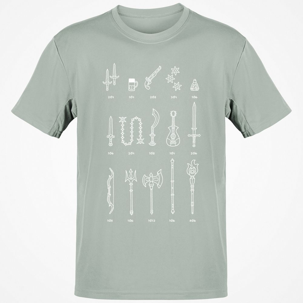 Classic Unisex T-Shirt - YDW6BR8F - Ash - 2