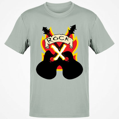 Classic Unisex T-Shirt - BTYH8Q1J - Ash - 2