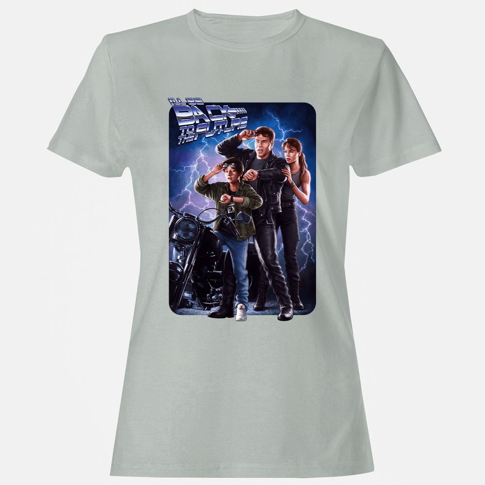 Women's T-Shirt - QB1G4DRN - Ash - 2