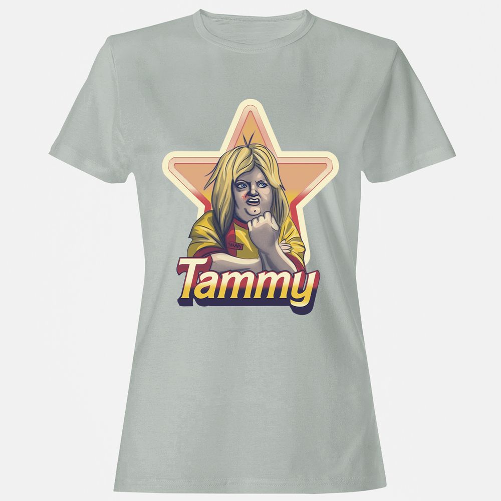 Women's T-Shirt - SC7Z3VBG - Ash - 2