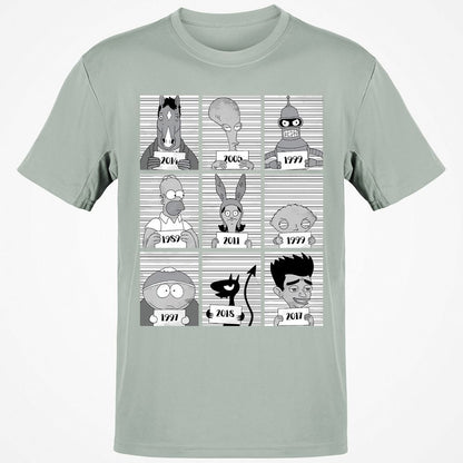 Classic Unisex T-Shirt - YS54VVJY - Ash - 2