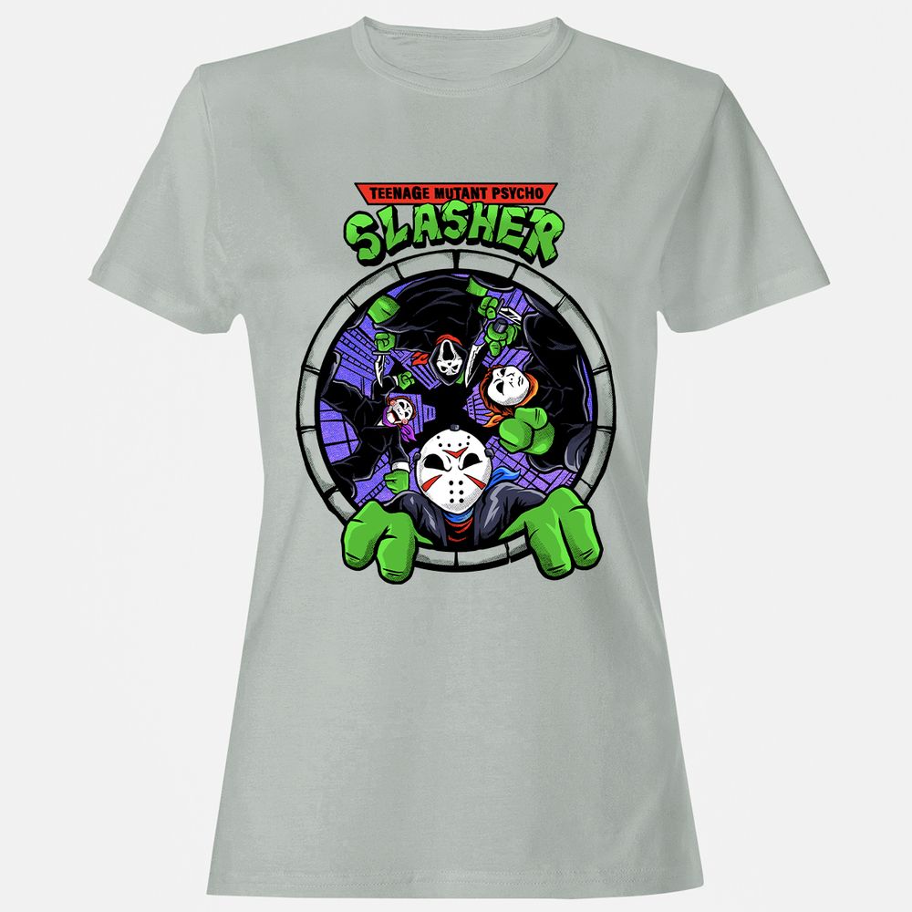 Women's T-Shirt - MG63455P - Ash - 2