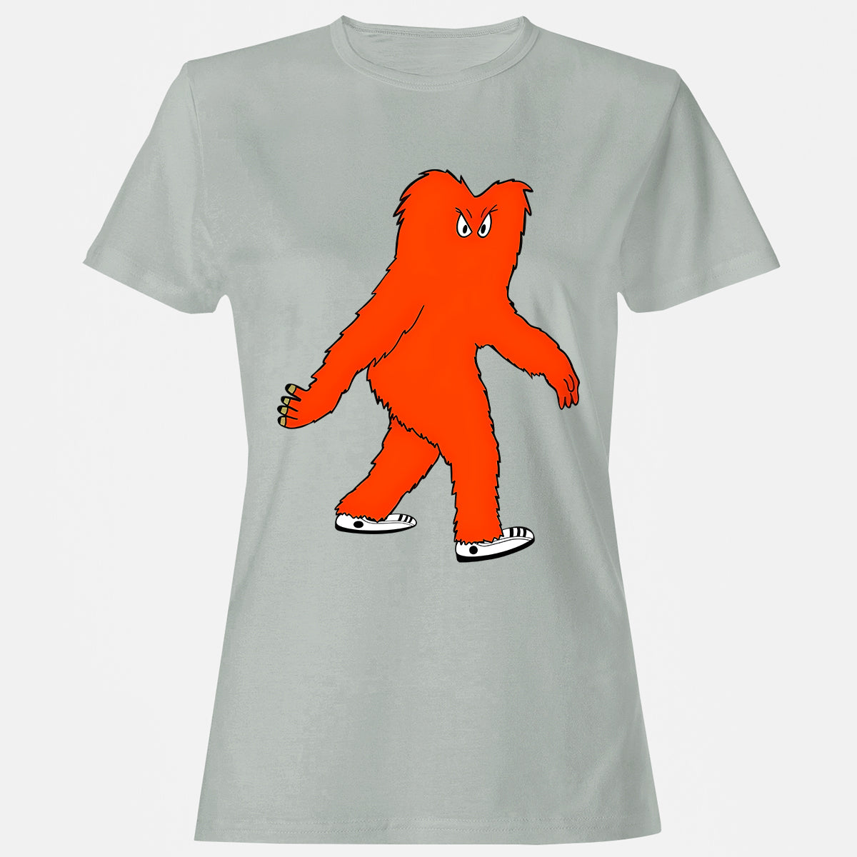 Women's T-Shirt - WQDYL3E9 - Ash - 2