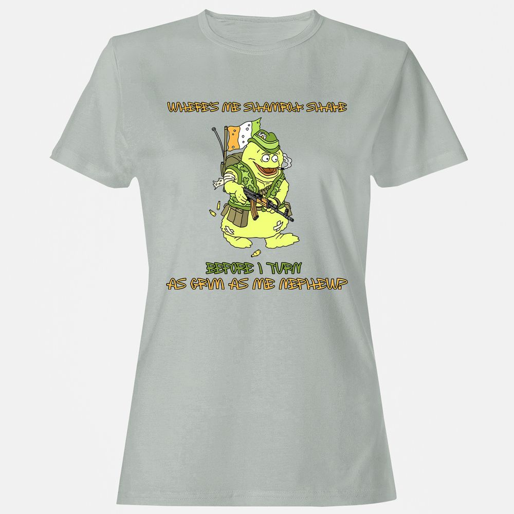 Women's T-Shirt - 446WDBUE - Ash - 2