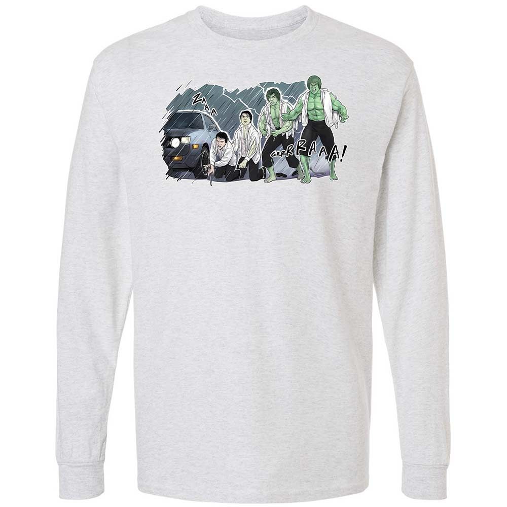 Long Sleeve T-Shirt - ZEGL7C46 - Ash - 2