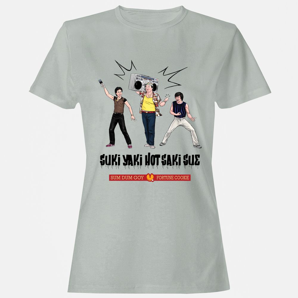 Women's T-Shirt - K79GY14L - Ash - 2