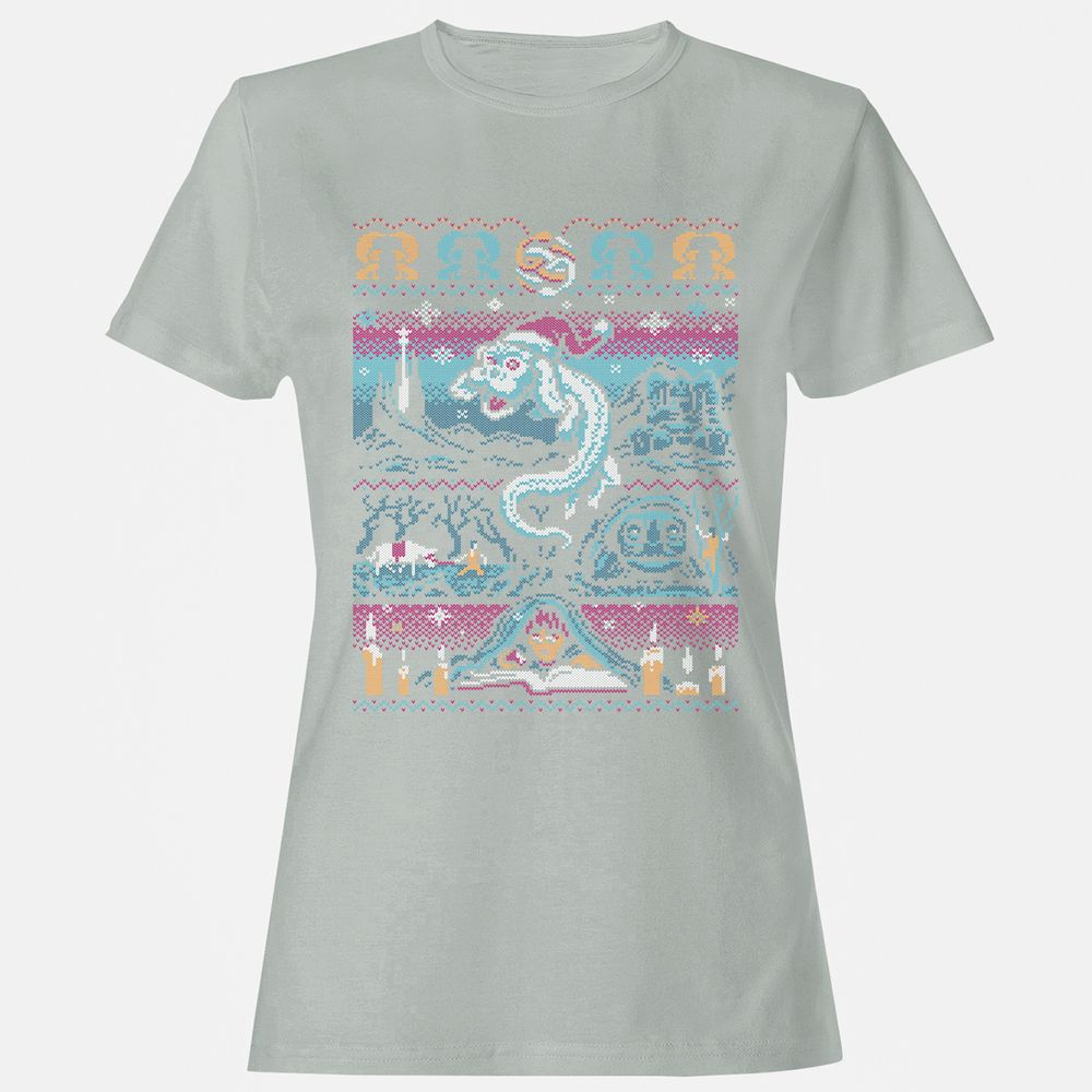 Women's T-Shirt - H5HSP89Q - Ash - 2