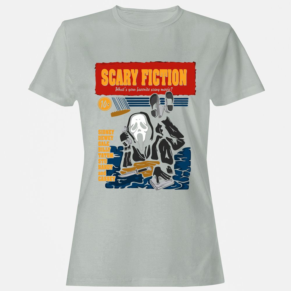 Women's T-Shirt - US1QHZB9 - Ash - 2