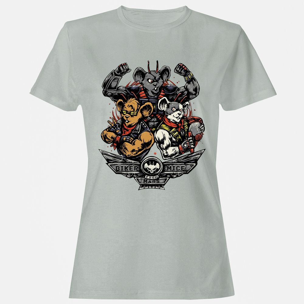 Women's T-Shirt - SNATQREZ - Ash - 2
